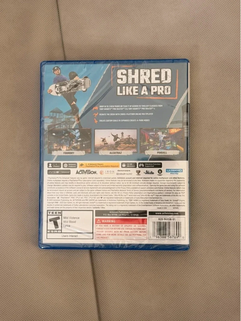 Tony Hawk’s Pro Skater 3+4 for PlayStation 5